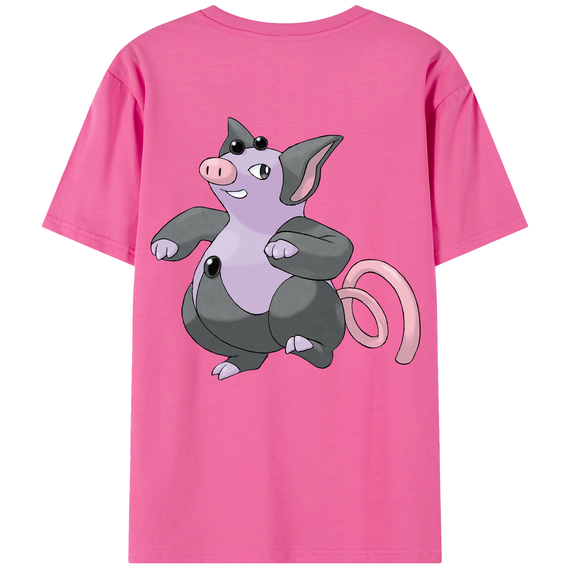 （画像用） ポケットモンスター Pokémon レディース半袖Tシャツ(バックプリント)